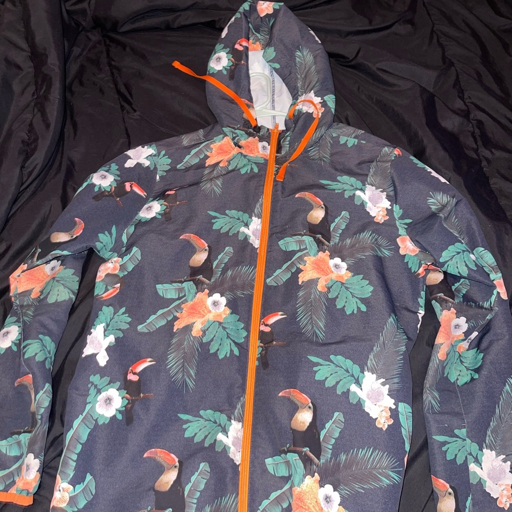 Stylish rain jacket size S